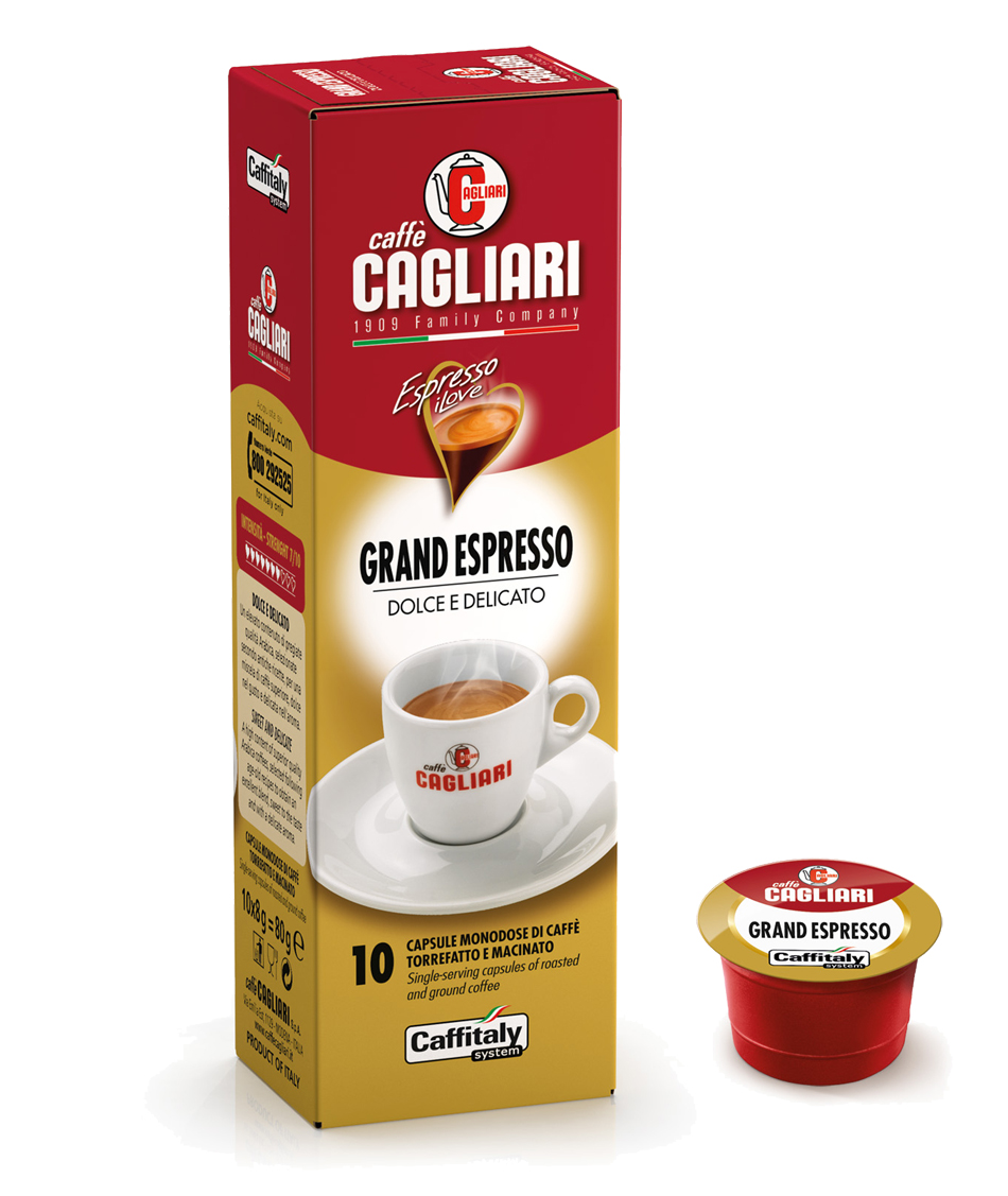 Capsule caffe Cagliari Grand Espresso