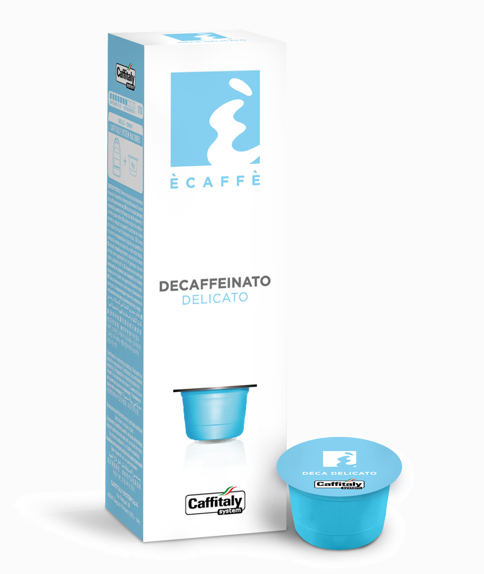 Capsule Caffitaly miscela Decaffeinato Delicato