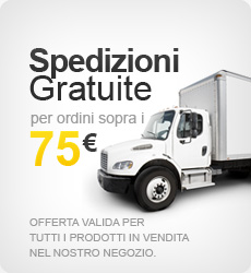 Spedizioni Gratuite sopra i 75 Euro