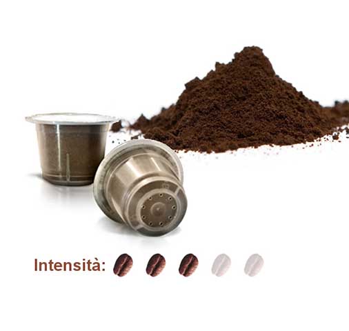 100 Capsule caffe compatibili per Nespresso - Intenso