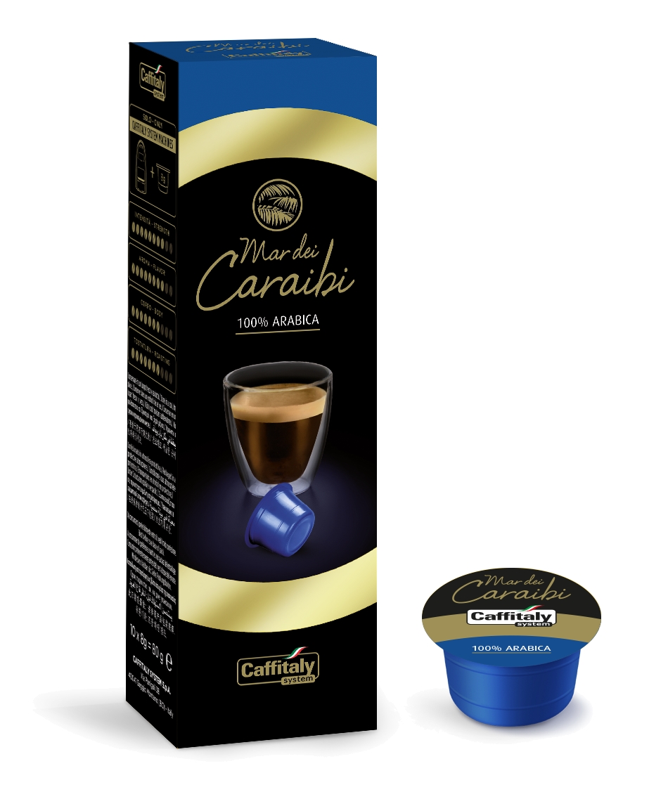 Capsule Caffitaly - PREMIUM: Mar dei Caraibi