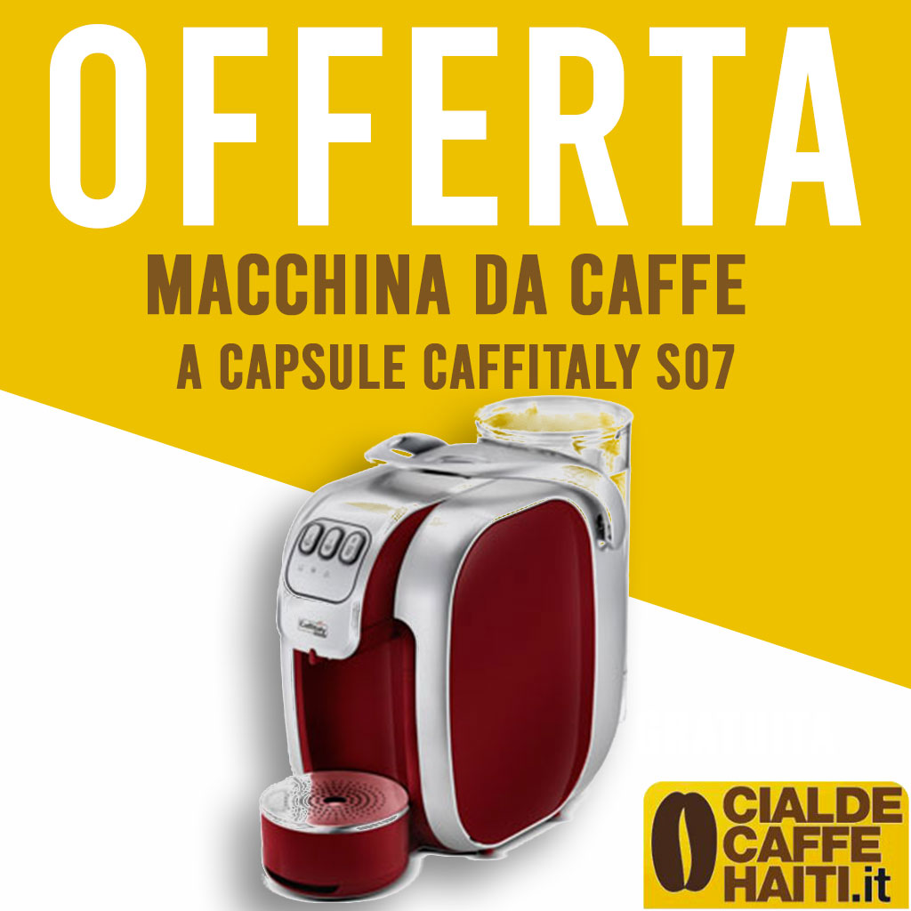 Macchina da caffe a capsule Caffitaly S07 - €89.00 : Cialde e Capsule Caffè  della Torrefazione Haiti